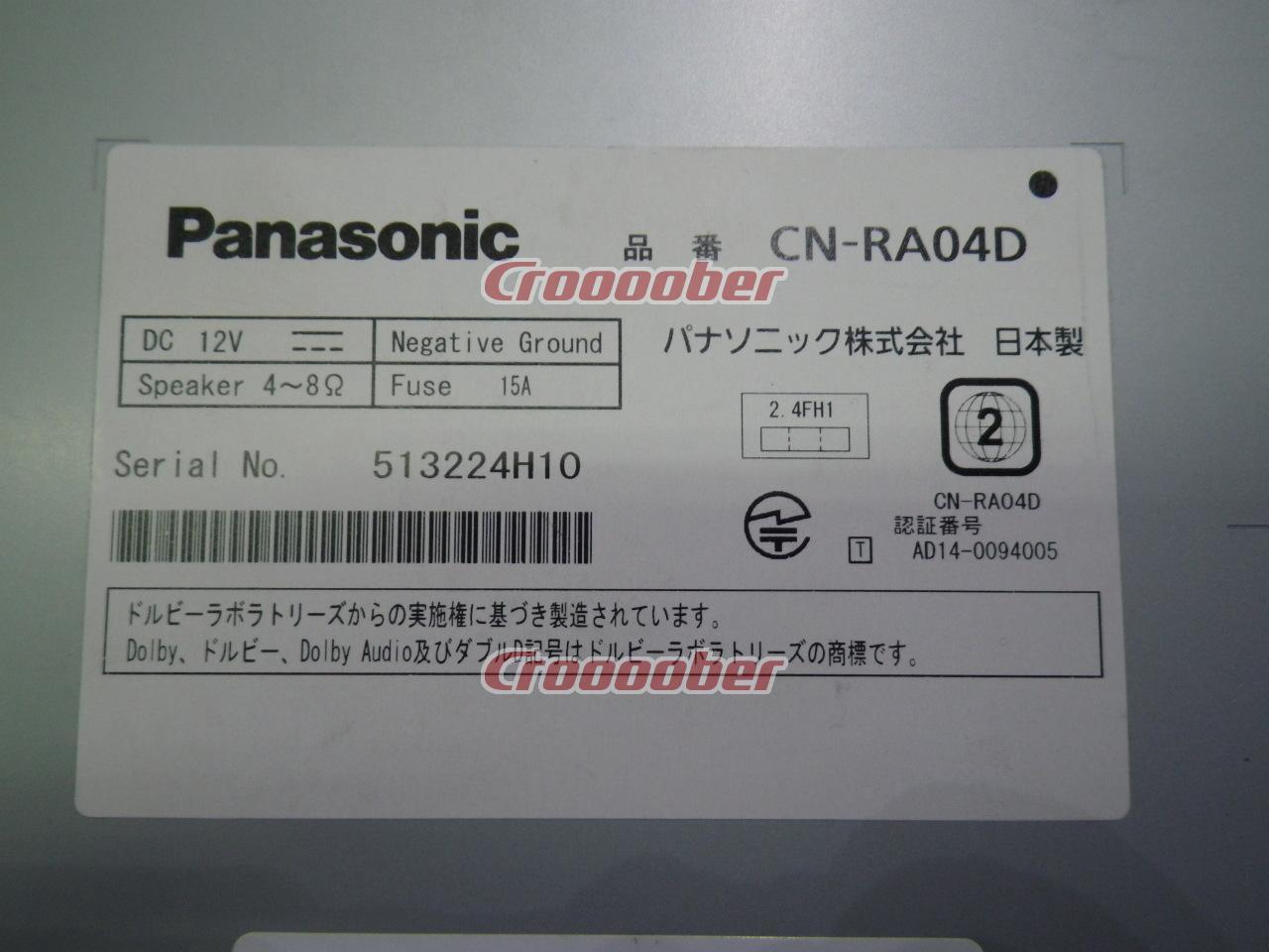 Panasonic Strada CN-RA 04 D 2020 Map !! | Memory Navigation