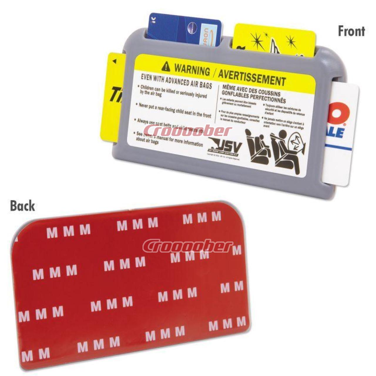 KG206GY] USV Caution Card Holder GY | Accessories | Croooober
