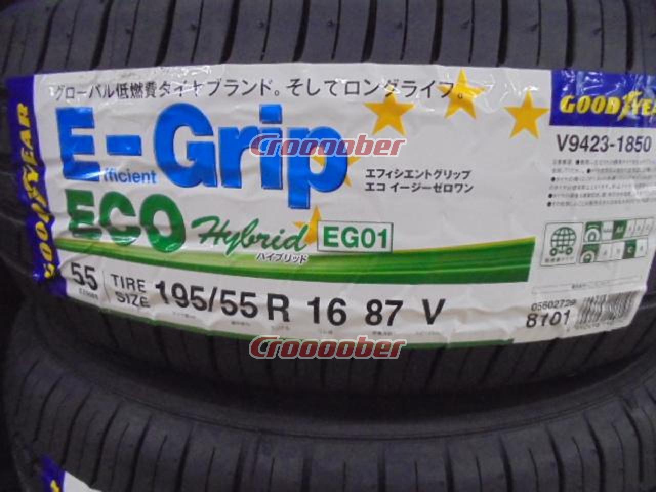 Beheer in tegenstelling tot Stam GOODYEAR EfficientGrip ECO EG01 195 / 55R16 Manufactured '18 Years Brand  New 4 Pieces Set | 16 Inch Tire | Croooober