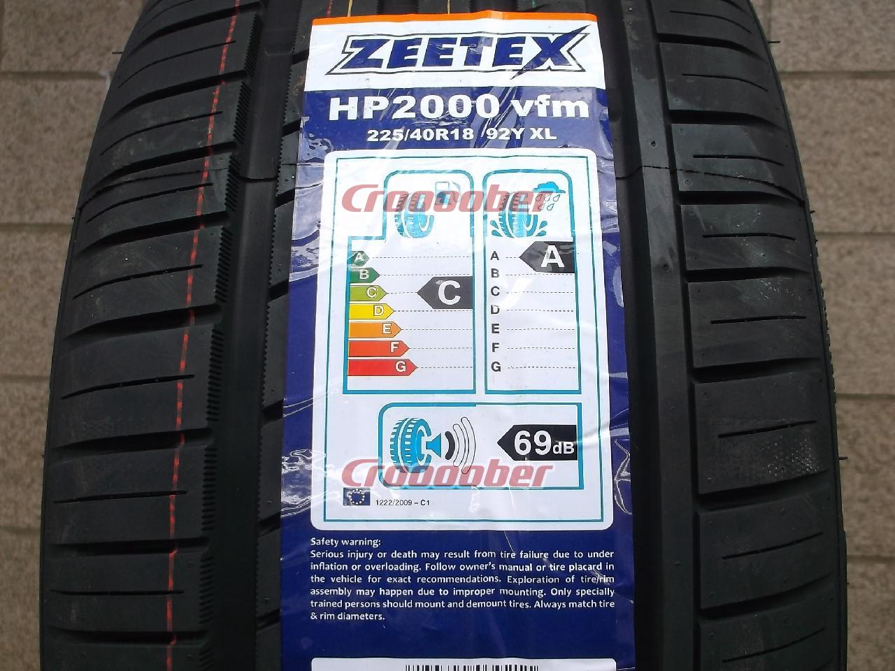 高い品質 215 40R18 ZEETEX HP2000 vfm タイヤ サマータイヤ sonhaflex.pt