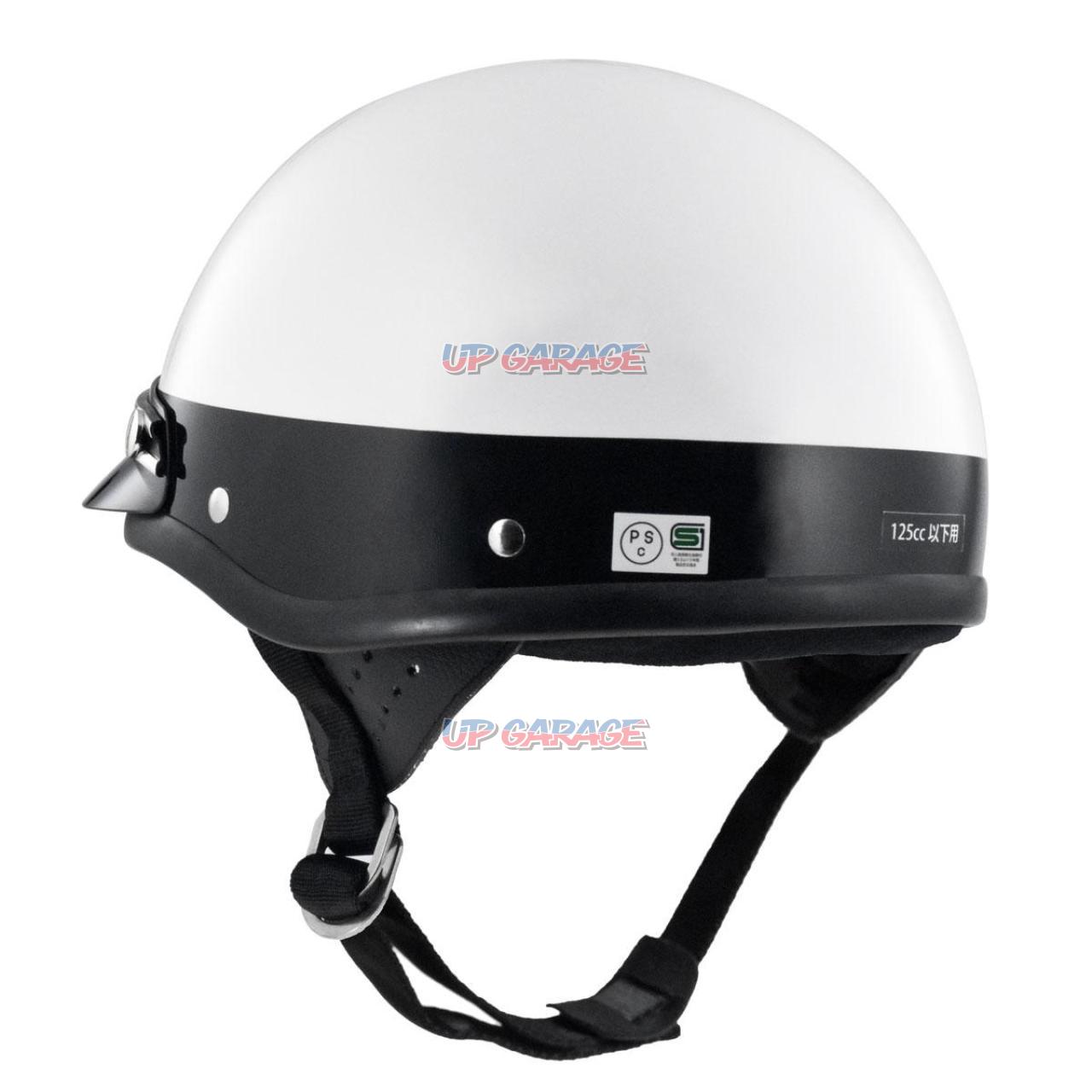 Komine FUJI-300C SILVER Size: L New Helmet! | Half | Croooober