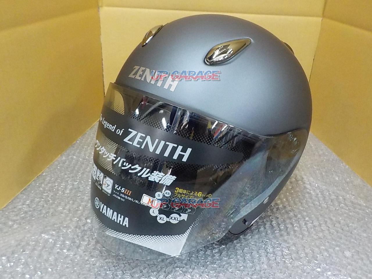 YAMAHA YJ-5III ZENITH ジェットヘルメット マットxアンスラサイト M ...