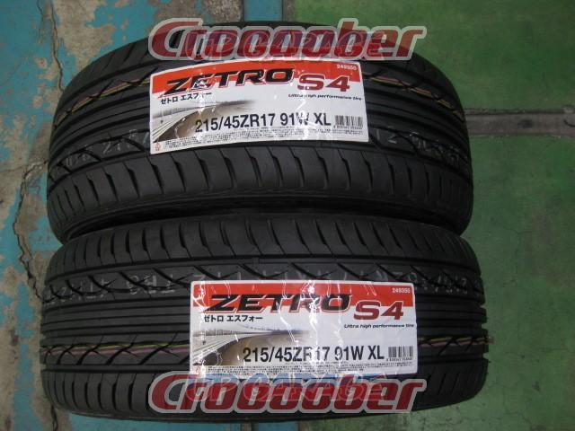 ZETRO S4 215/45-17 2本 | タイヤ 17インチタイヤパーツの通販なら | Croooober(クルーバー)