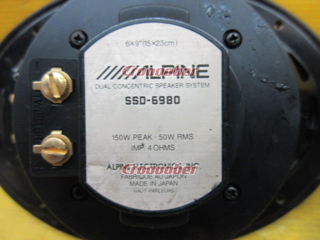 15990- ALPINE juba SSD-6980 | スピーカー 埋め込みスピーカーパーツ 