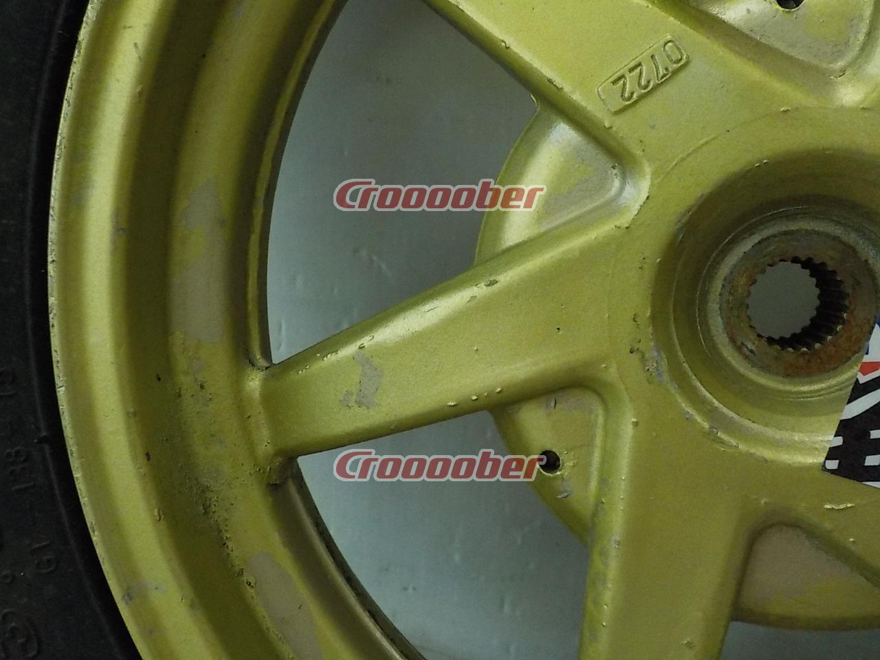 Live DIO ZX] Honda Genuine Rear Wheel And Front Legs Around The 