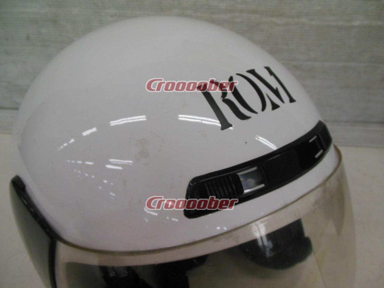 ROM(レッドバロン) ジェットヘルメット サイズ:不明  ヘルメット ジェットヘルメット(二輪)パーツの通販なら   Croooober(クルーバー)