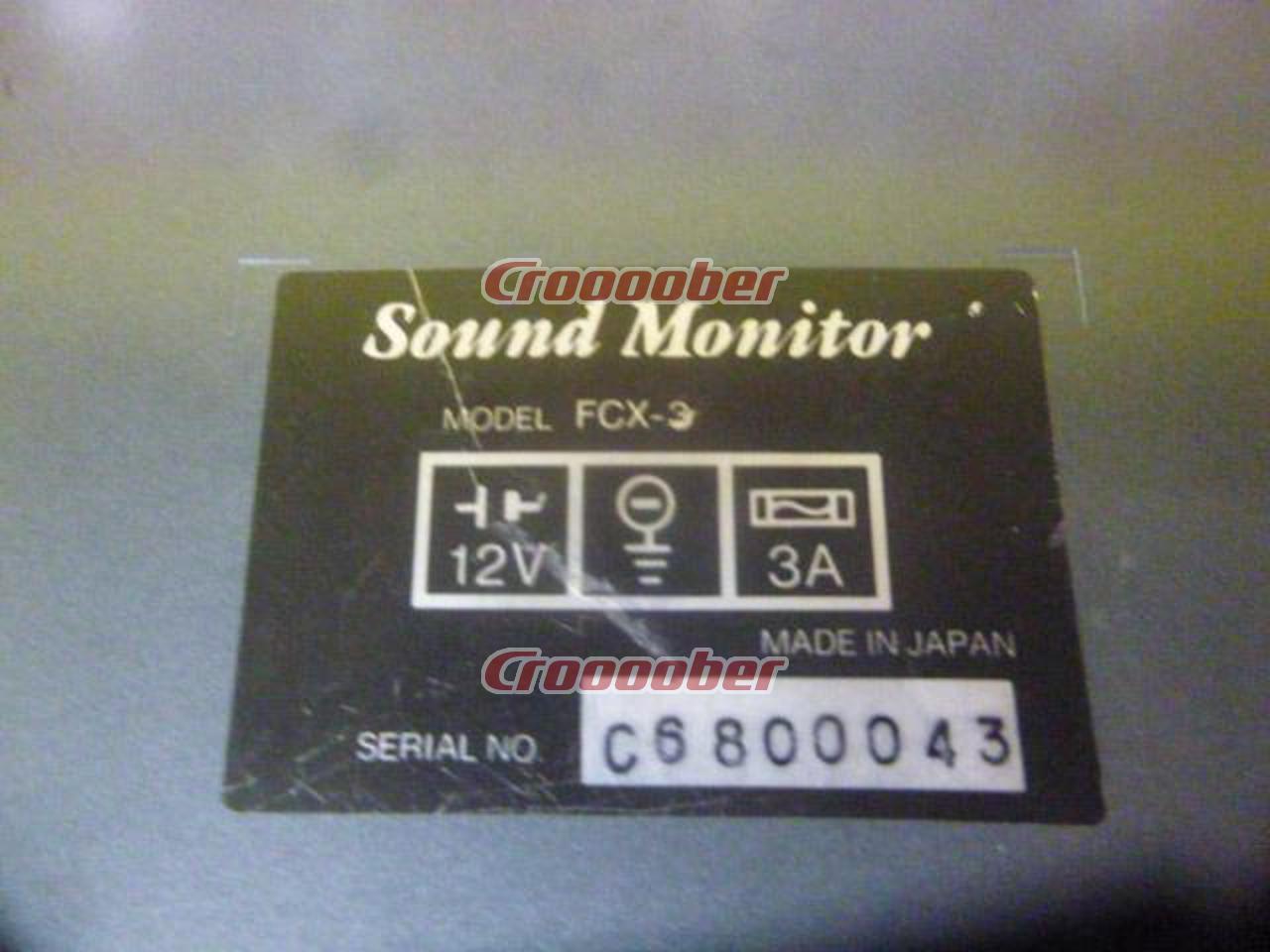 SoundMoniter(サウンドモニター) パラメトリックイコライザー FCX-3