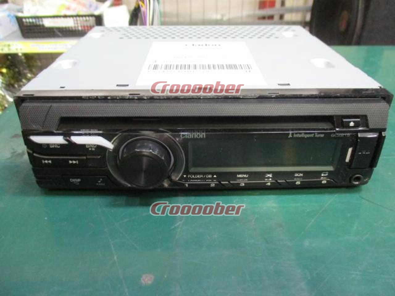 Clarion GCZ215 1DIN CDチューナー | ヘッドユニット CDチューナーパーツの通販なら | Croooober(クルーバー)