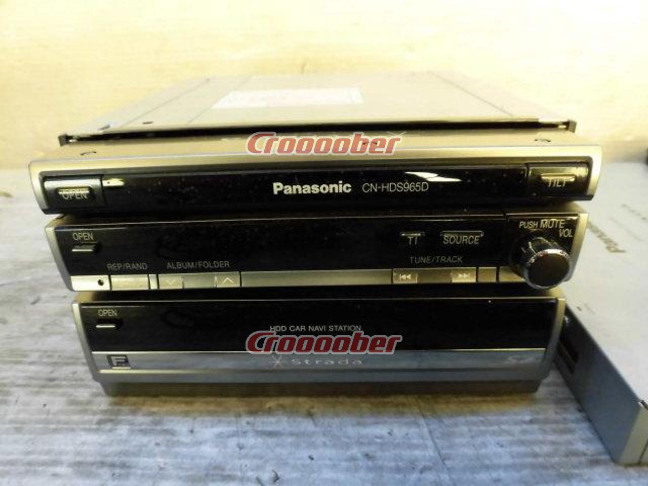 Panasonic CN-HDS965TD ストラーダインダッシュフルセグHDD/DVD/CD付き 
