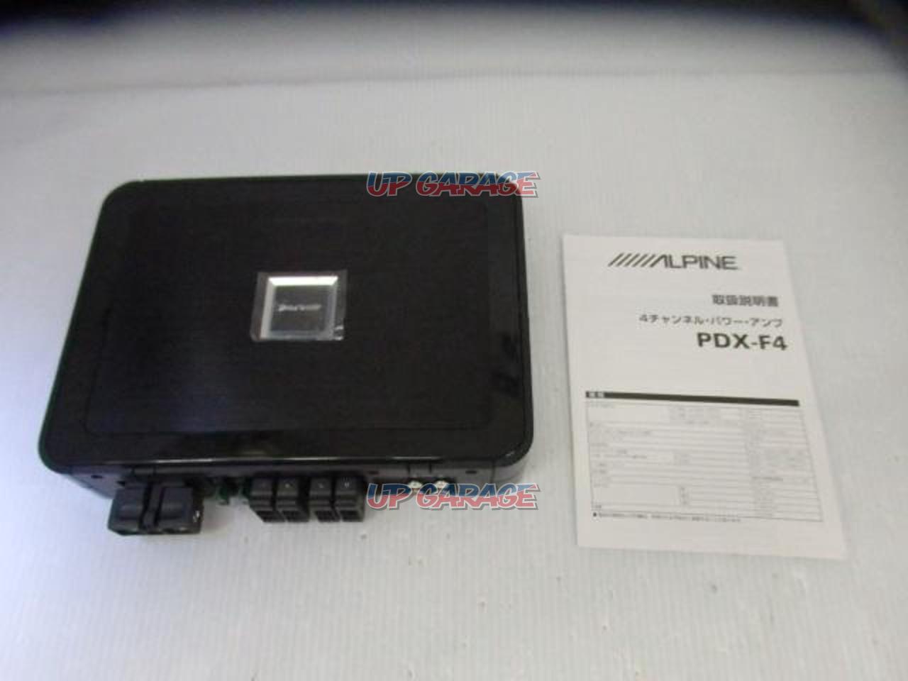 ALPINE アルパイン PDX-F4 アンプ - 自動車