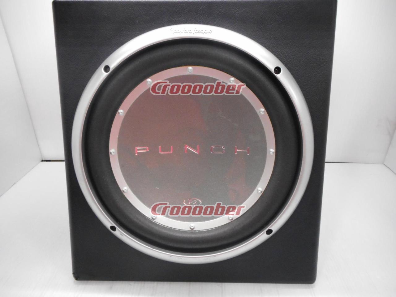 algo Calma Vegetación PUNCH P2 P212S4 12 Inch About 30 Cm Subwoofer Speaker With BOX | Sub Woofer  with BOX | Croooober