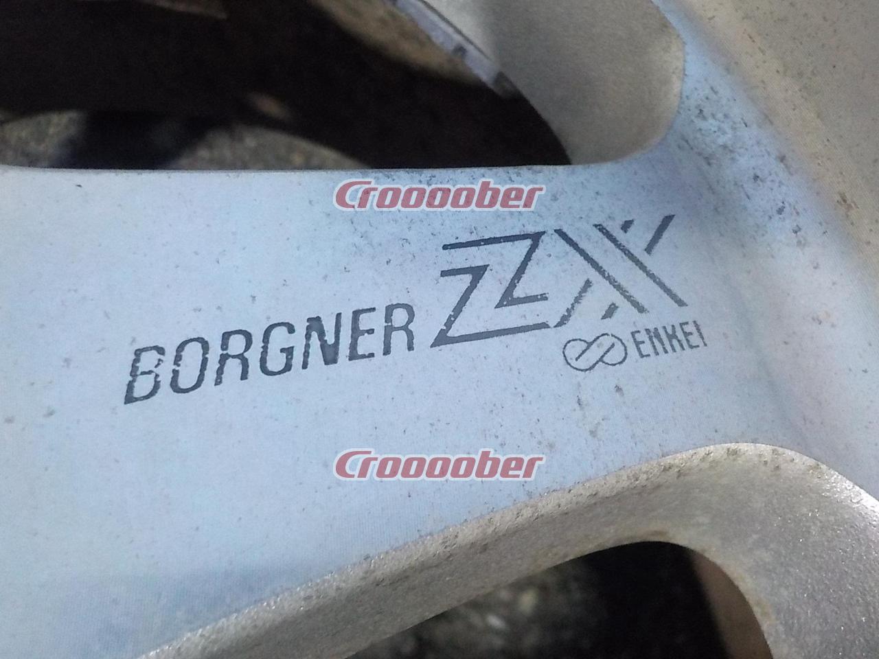 Wheel Only Four Set ENKEI BORGNER-ZX - 6.5Jx15+24139.7-6H for Sale 