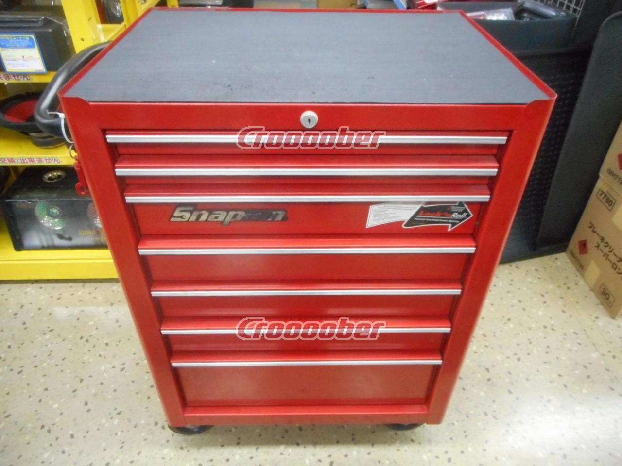 Details about   Snap-On tools USA 6 Drawer Toolbox Rollaway with KEY KRA-307D 