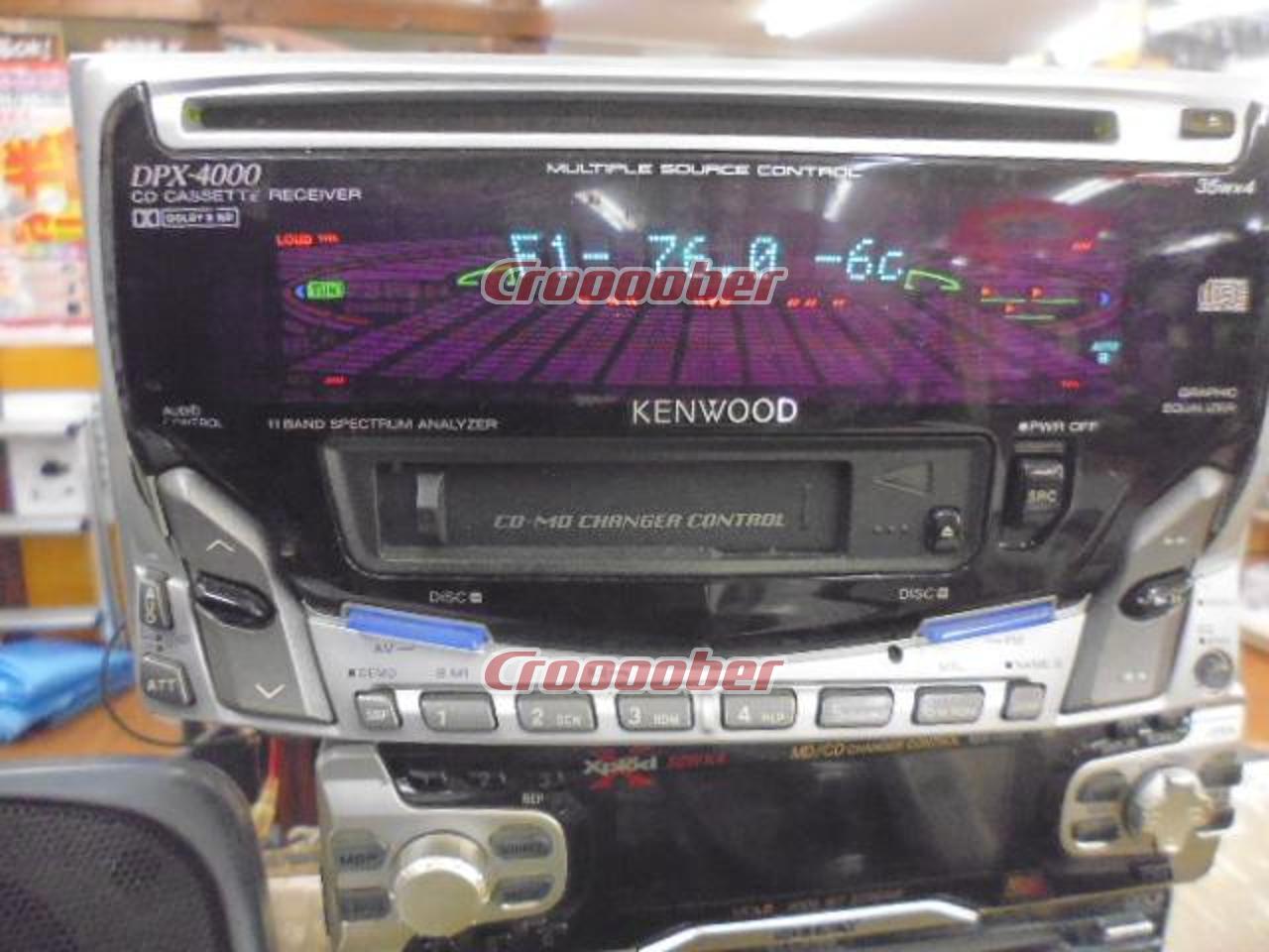 KENWOOD DPX-4000 | CD+Cassettes | Croooober
