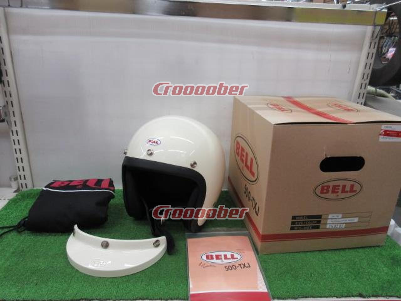 BELL(ベル) 500-TXJ ジェットヘルメット アイボリー Mサイズ 