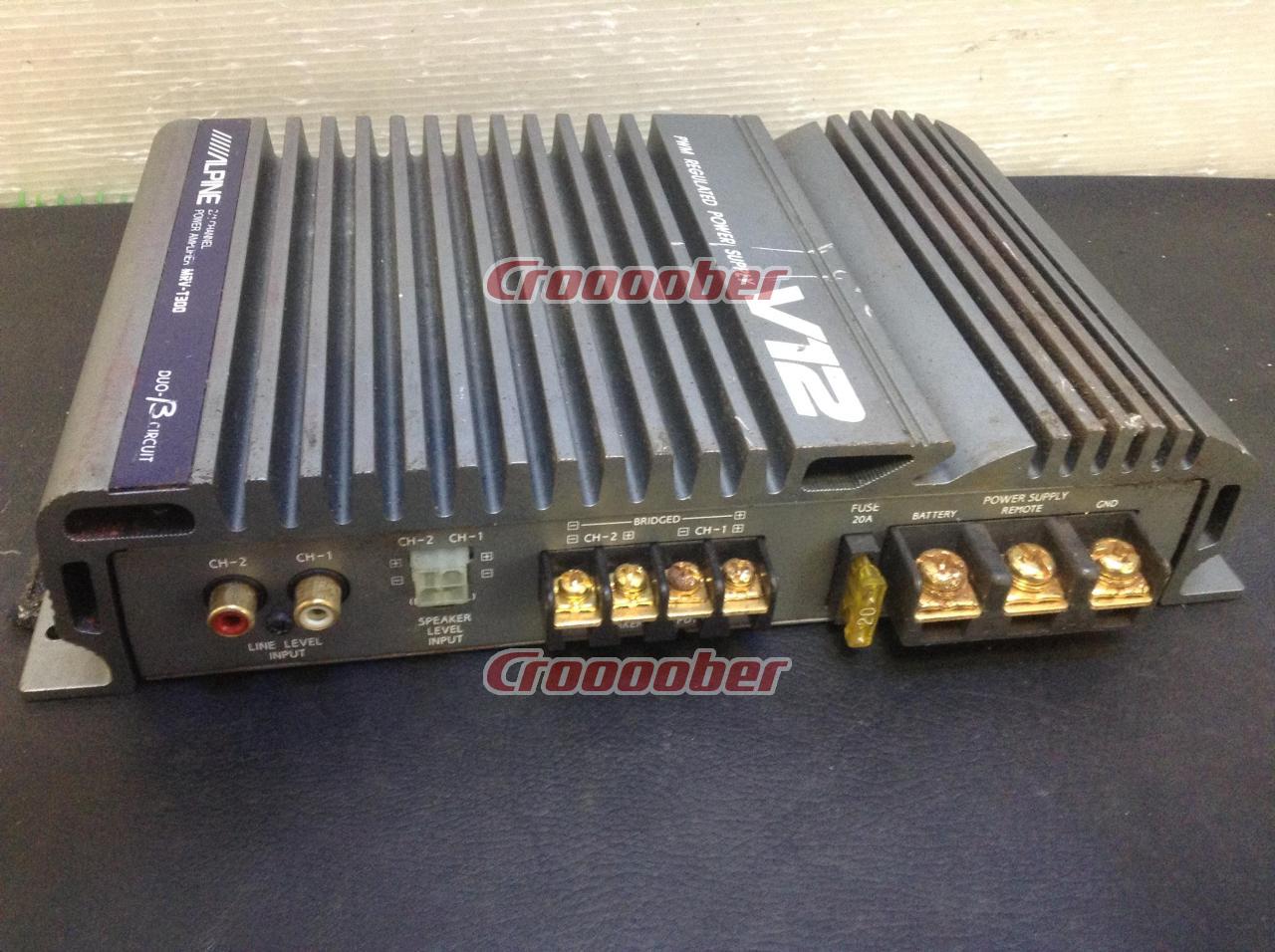 ALPINE MRV-T300 | Amplifier | Croooober