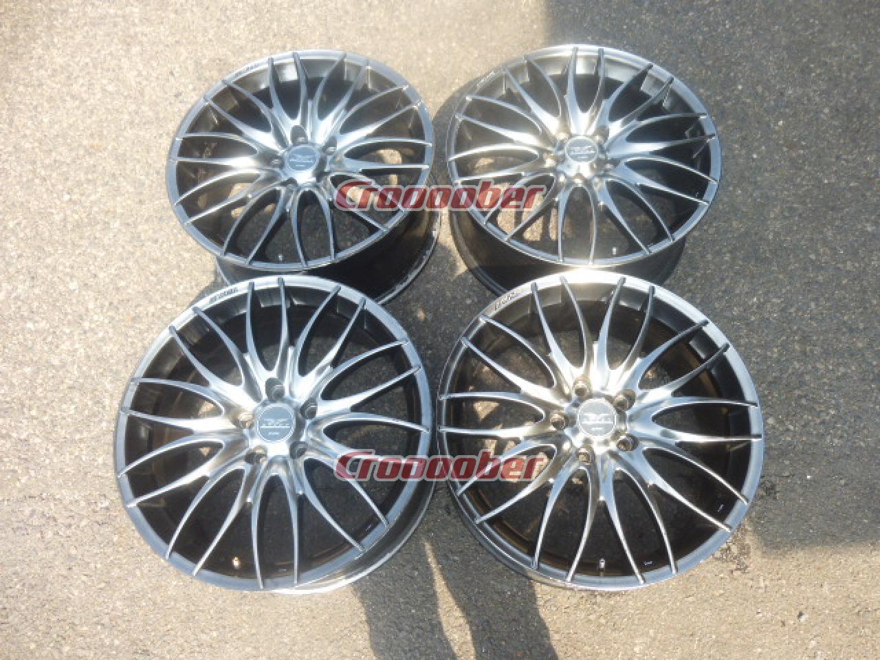 WORK STEEZ NICROSS 18 Inches Wheel 4 Pieces Set R05345 - 7.5Jx18+ 