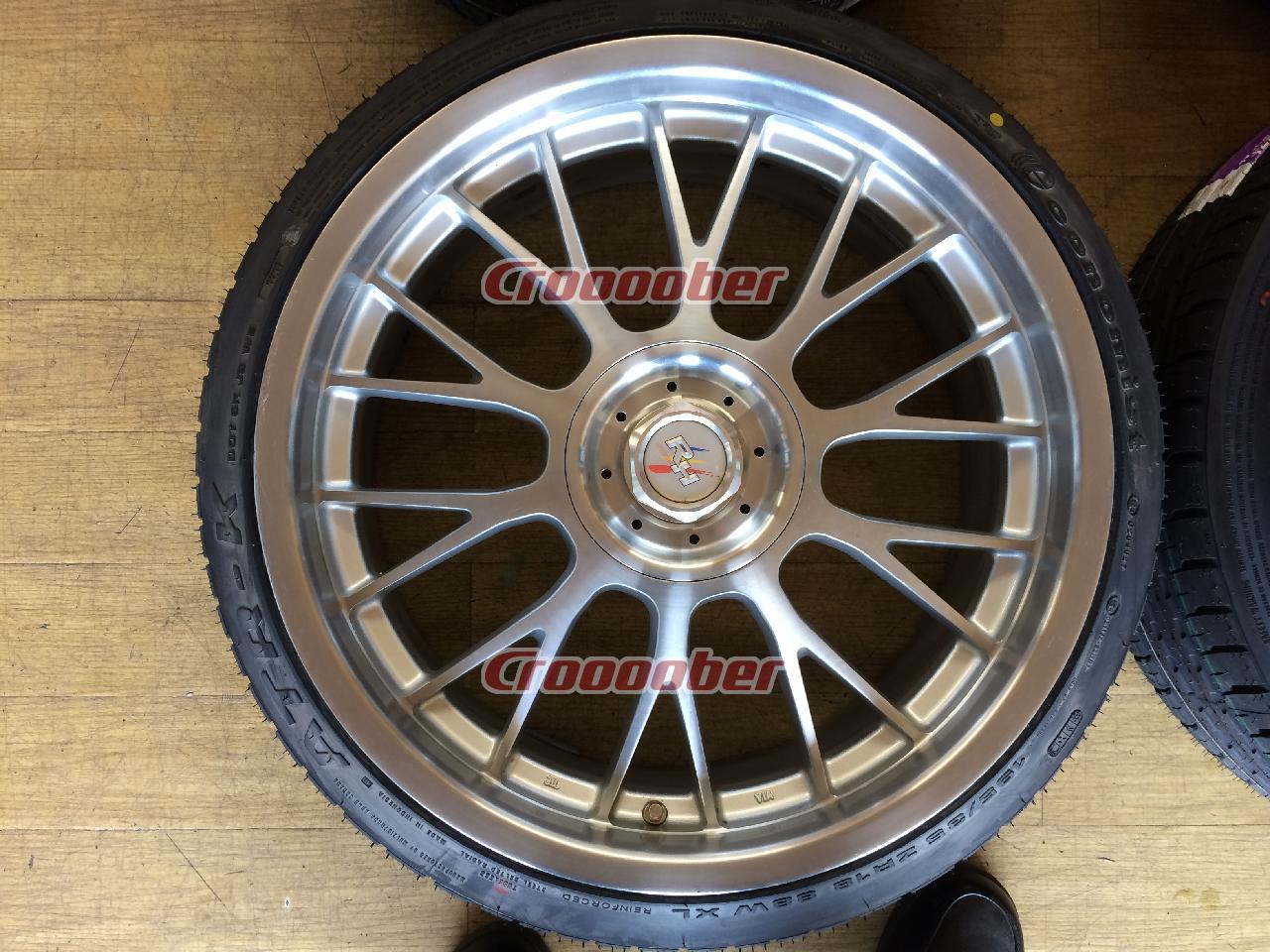Used Wheel New Tire Set] RH Evolution + ATR-K 195 / 35R18 Made 