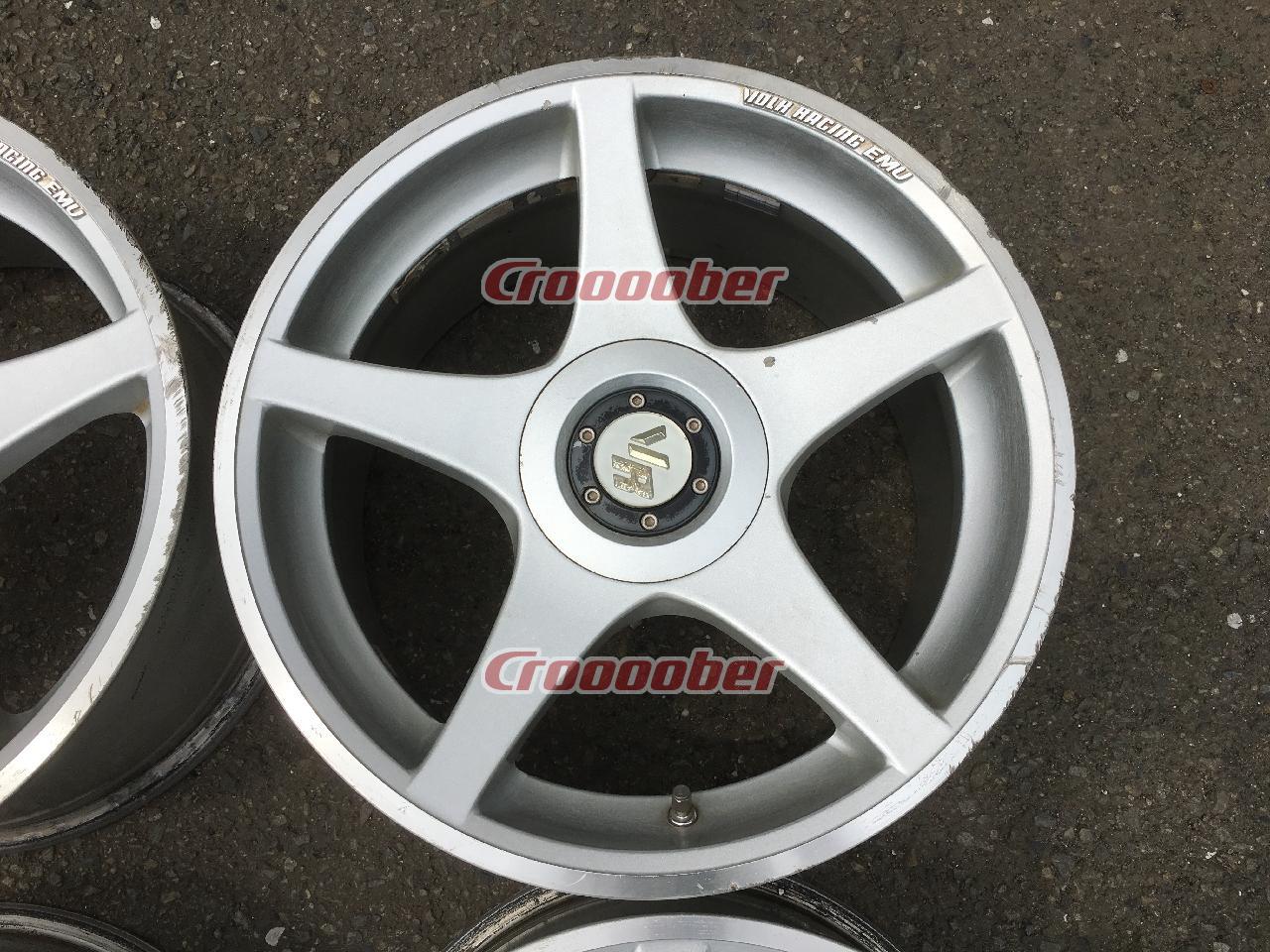 ○ [Wheel Only 4 Sets] Rays Volk Racing EMU-S EX - Front:8.0Jx17+ 