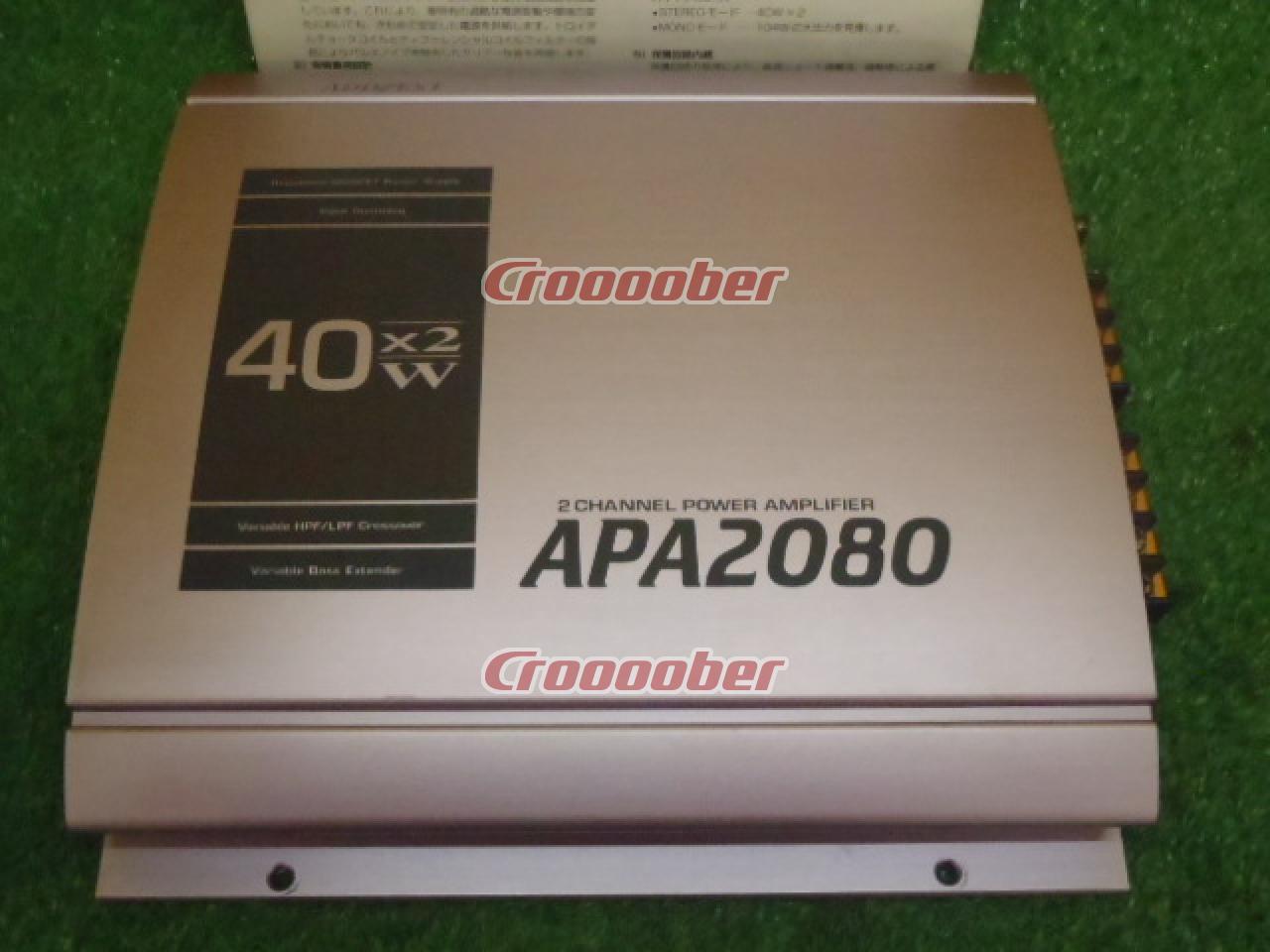 ADDZEST APA2080 40W×2chパワーアンプ | アンプ アンプパーツの通販なら | Croooober(クルーバー)