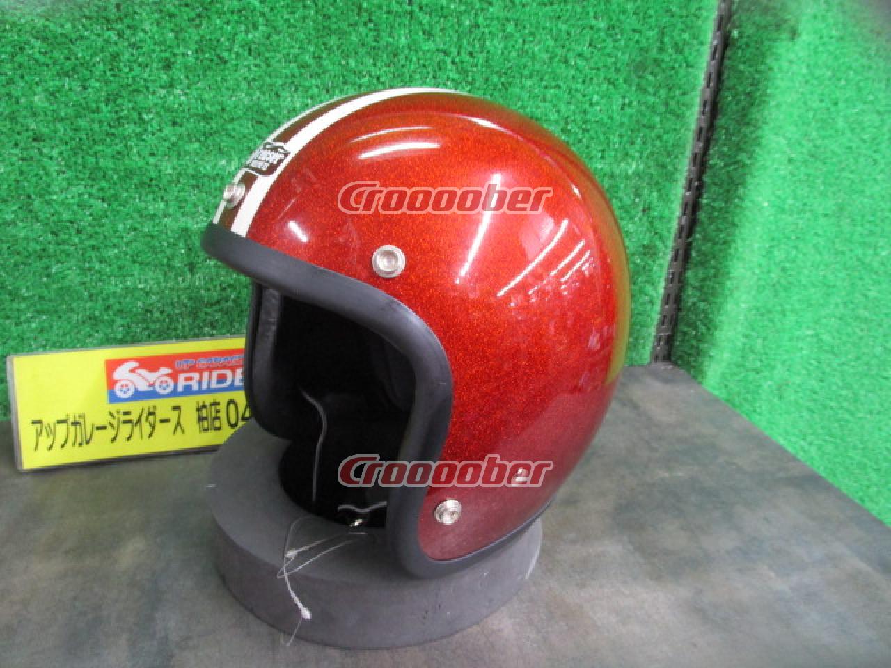 GREASER(グリーサー) FLAKE 2LINE ジェットヘルメット Lサイズ 