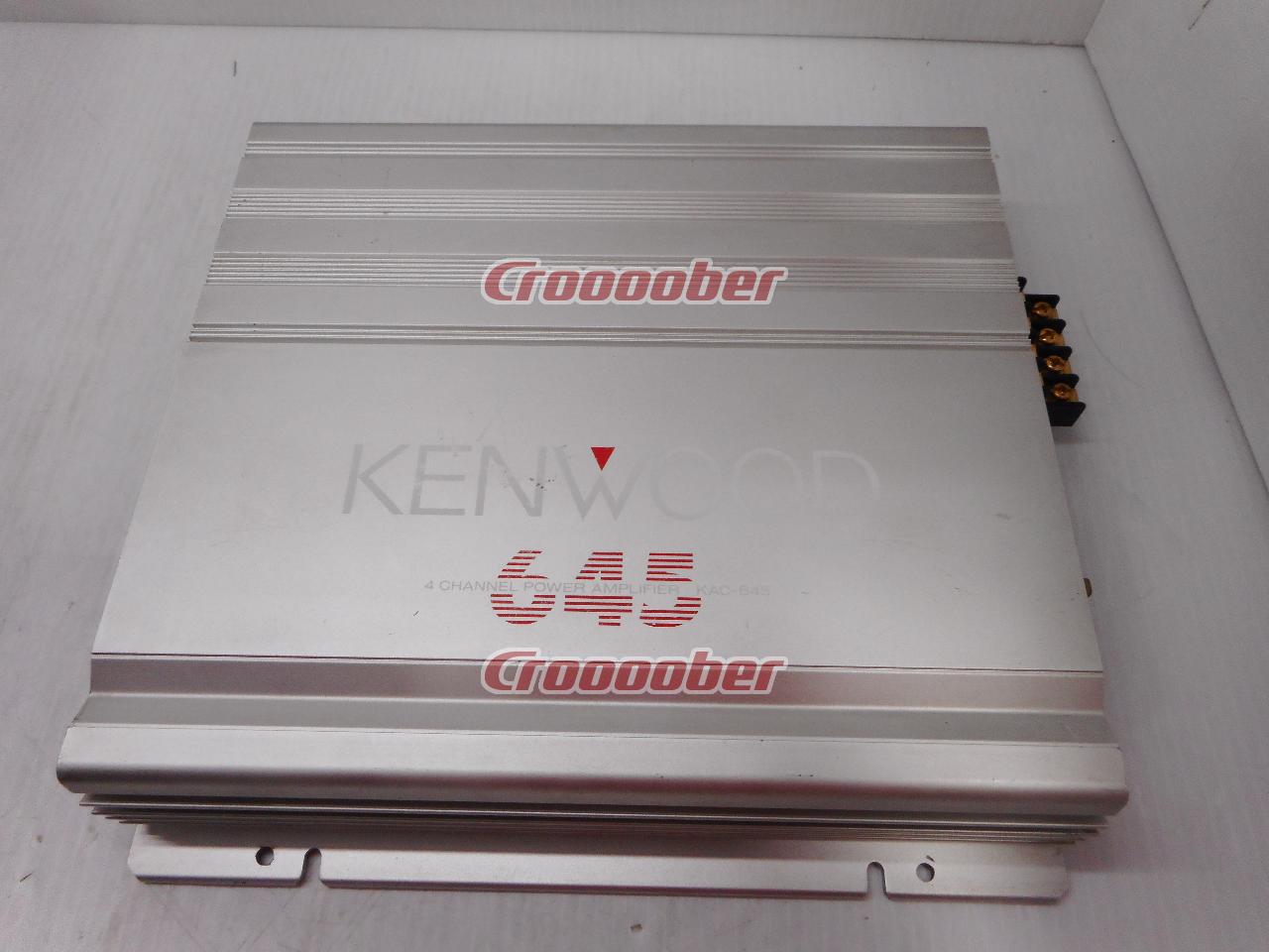 KENWOOD KAC-645 【☆お手頃価格4chパワーアンプ♪☆】 | アンプ 