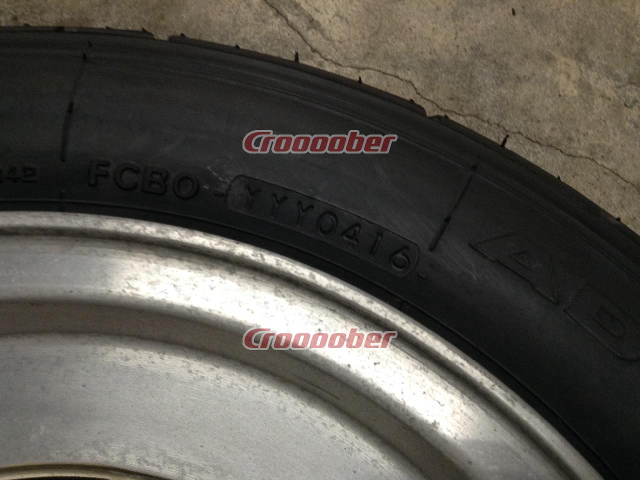 Unknown Manufacturer 4-spoke Wheels + YOKOHAMA ADVAN A050 ※ Tire 