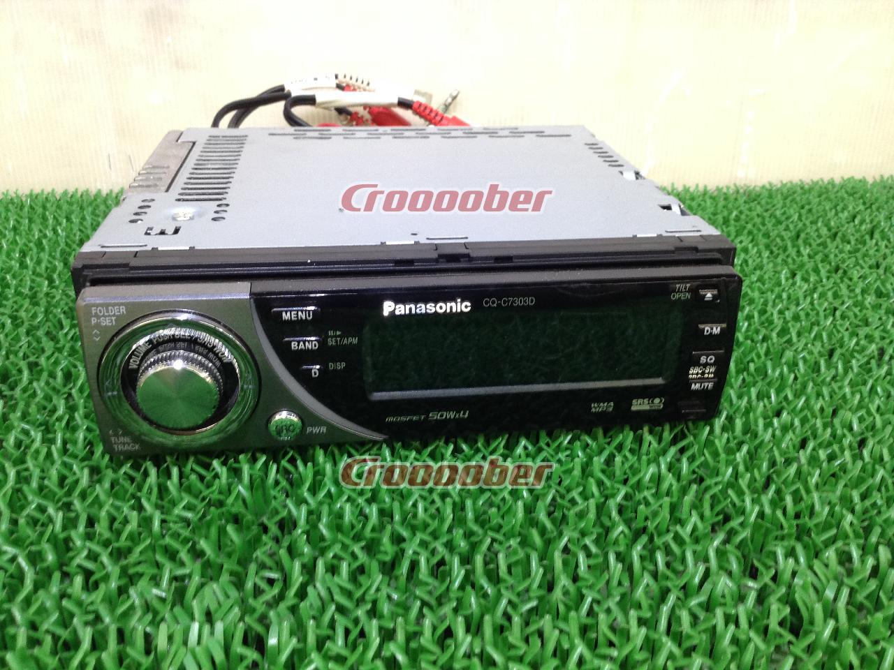 Panasonic CQ-C 7303 D 2006 Model / CD-R · RW · MP3 · WMA Playback / EQ /  RCA Input / Output Mounted | CD Tuners | Croooober