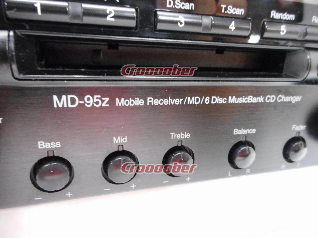 Nakamichi MD-95z 【☆ナカミチの6連奏CDチューナー&MDデッキ♪動作 