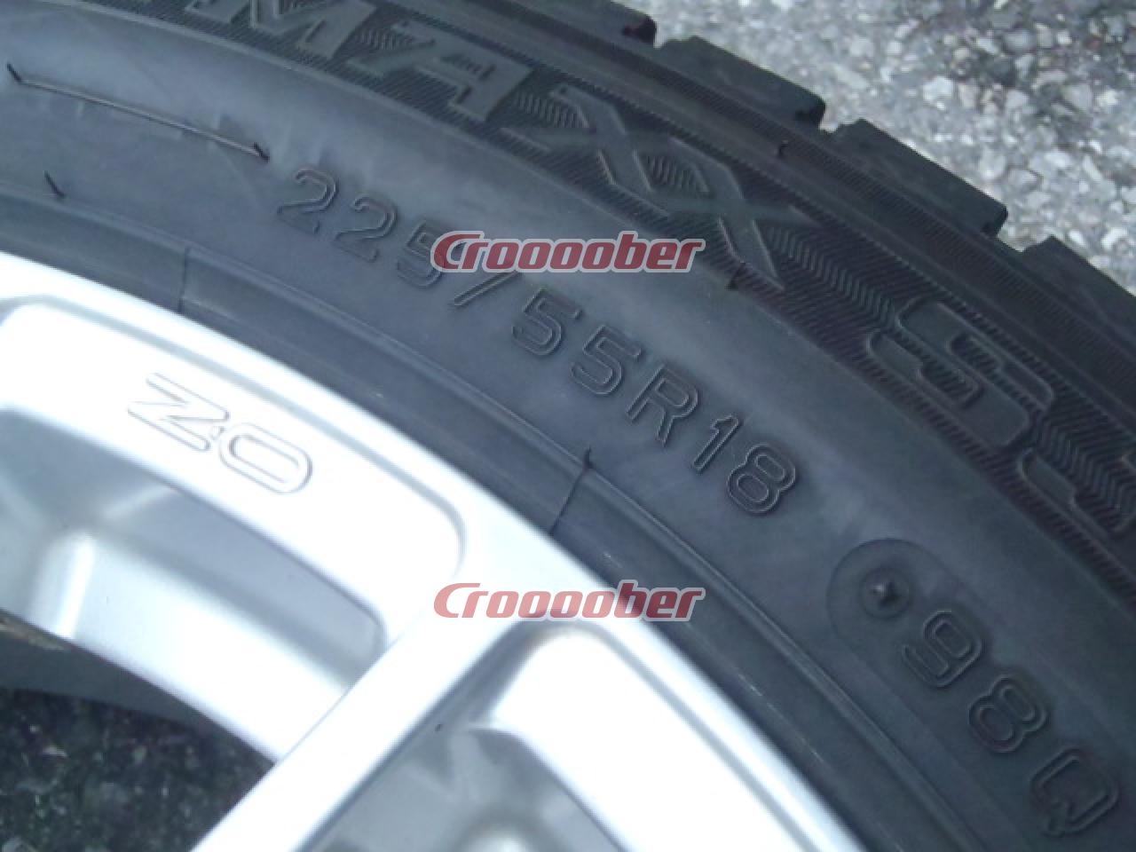 OZ Ozetto GT-EVO + «Domestic» Dunlop WINTER MAXX SJ Eight 225 / 55R18 98Q -  7.5Jx18+48100-5H for Sale | Croooober