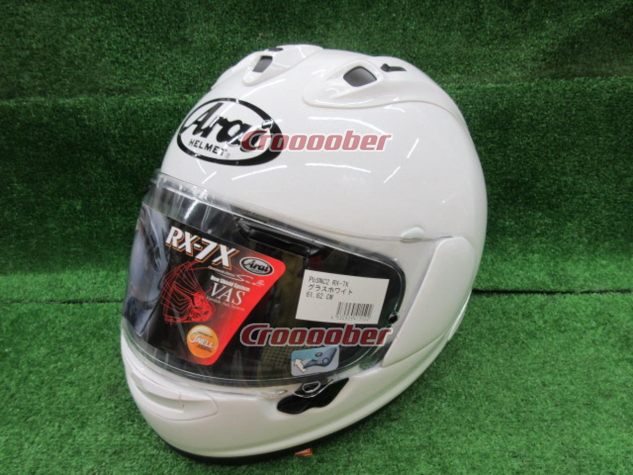 Arai(アライ) RX-7X グラスホワイト XLサイズ | ヘルメット フルフェイス(二輪)パーツの通販なら | Croooober(クルーバー)