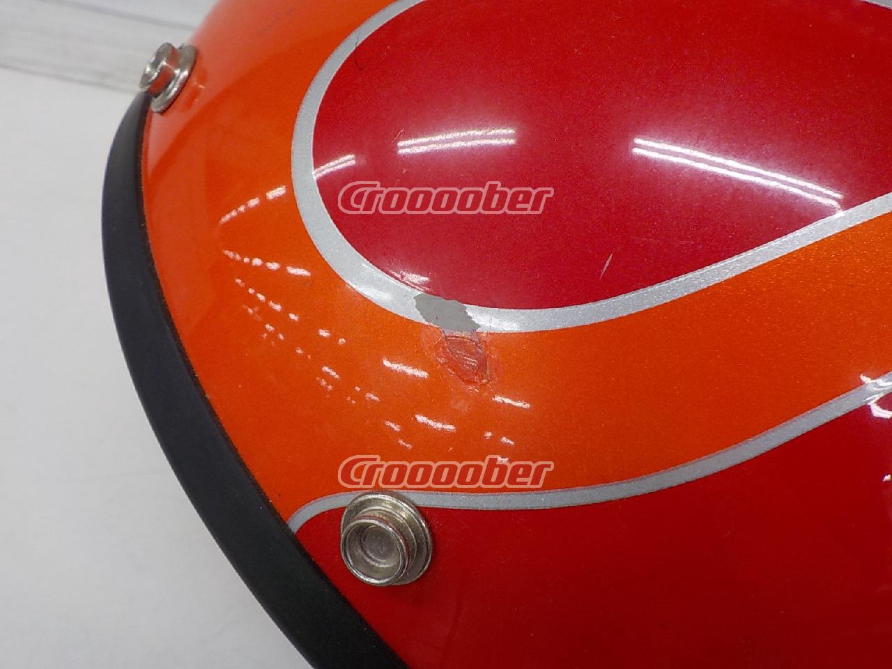 RIDEZ(ライズ) LX FLAMEZ ジェットヘルメット サイズ:XL(61-62cm) | ヘルメット ジェットヘルメット(二輪)パーツの通販なら  | Croooober(クルーバー)