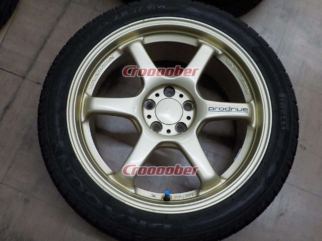 Bridgestone Prodrive GC-06D + Pirelli DRAGON - 7.5Jx17+48100-5H 