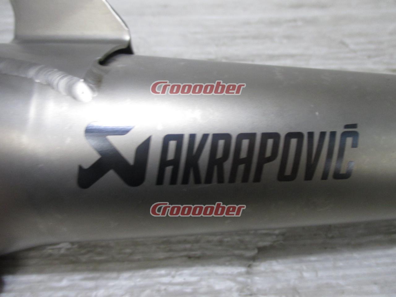 AKRAPOVIC/アクラポビッチ チタンメガホンスリップオン YZF-R6 06-18 
