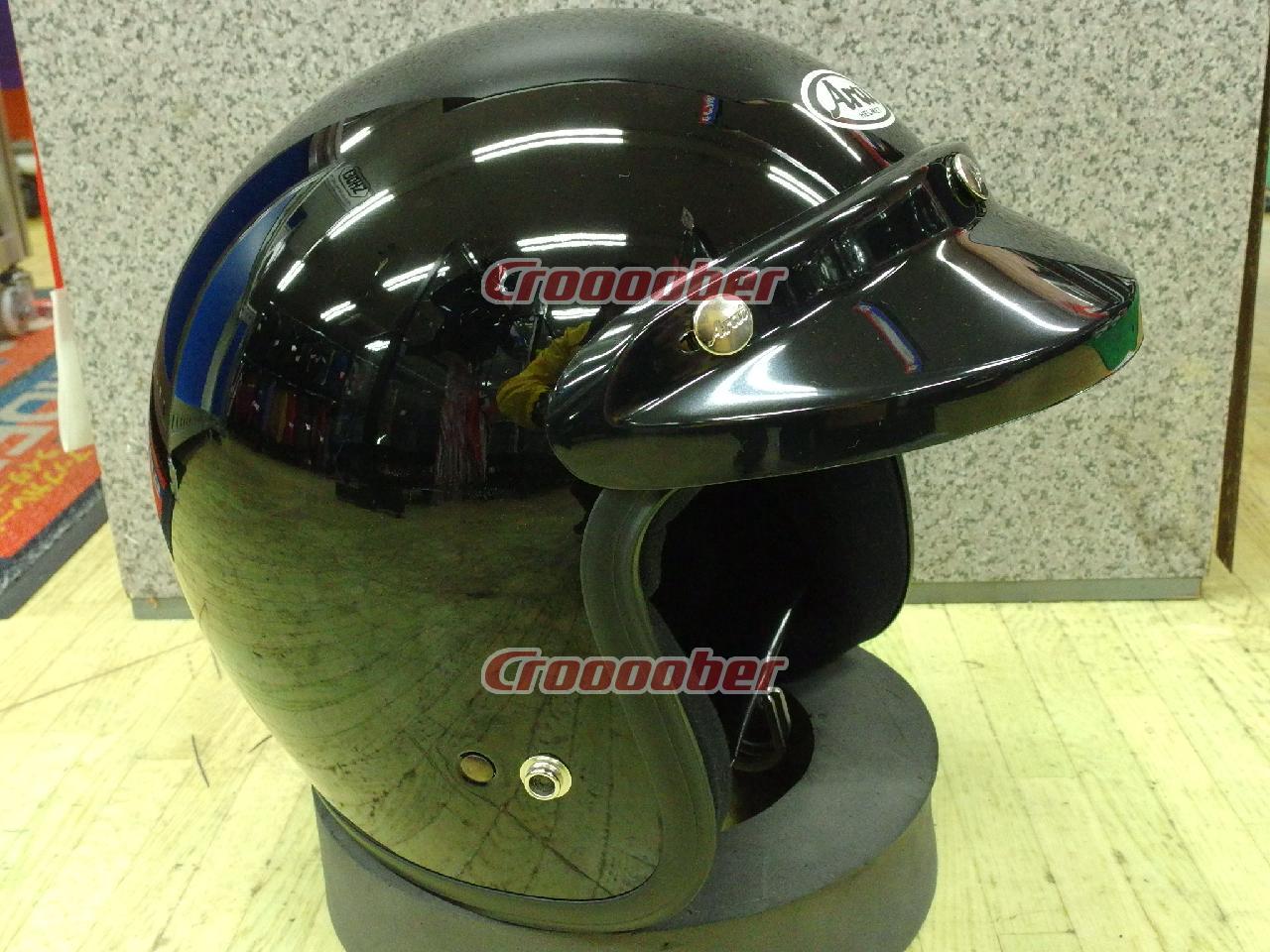 Arai(アライ) S-70 S70 ジェットヘルメット ブラック XLサイズ(61-62cm