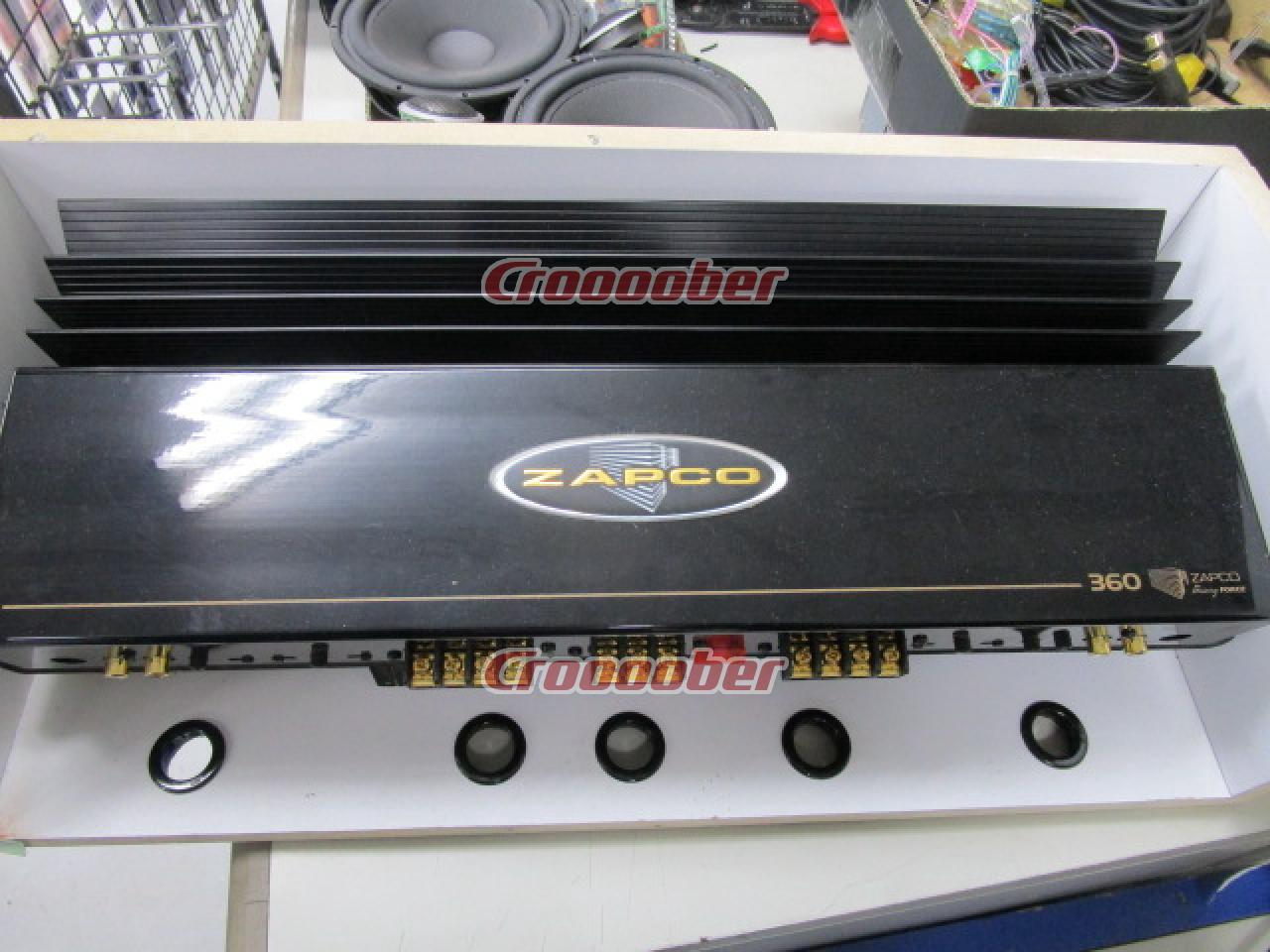 GT104-403 ZAPCO 360BK 4ch Power AMP | Amplifier | Croooober