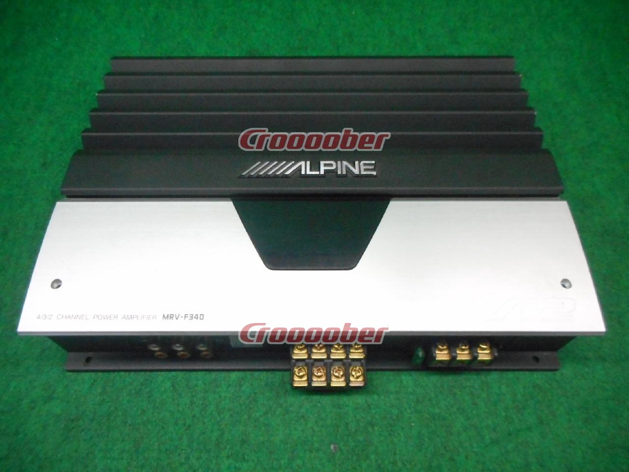 ALPINE MRV-F340 【4/3/2チャンネル・パワーアンプ 2002年モデル 