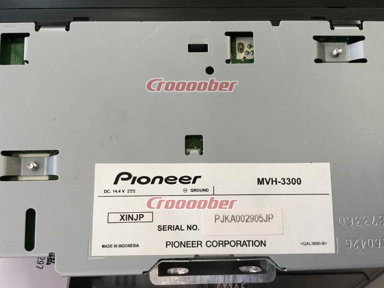 Carrozzeria MVH-3300 | USB/i-Pod Tuners | Croooober