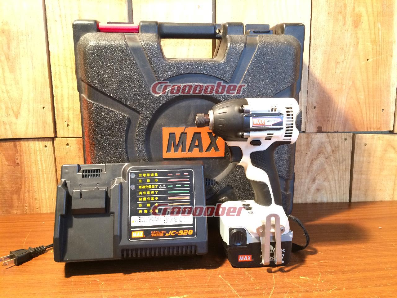 MAX マックス 充電式インパクトドライバ PJ-ID141 | ドリル、ドライバ 