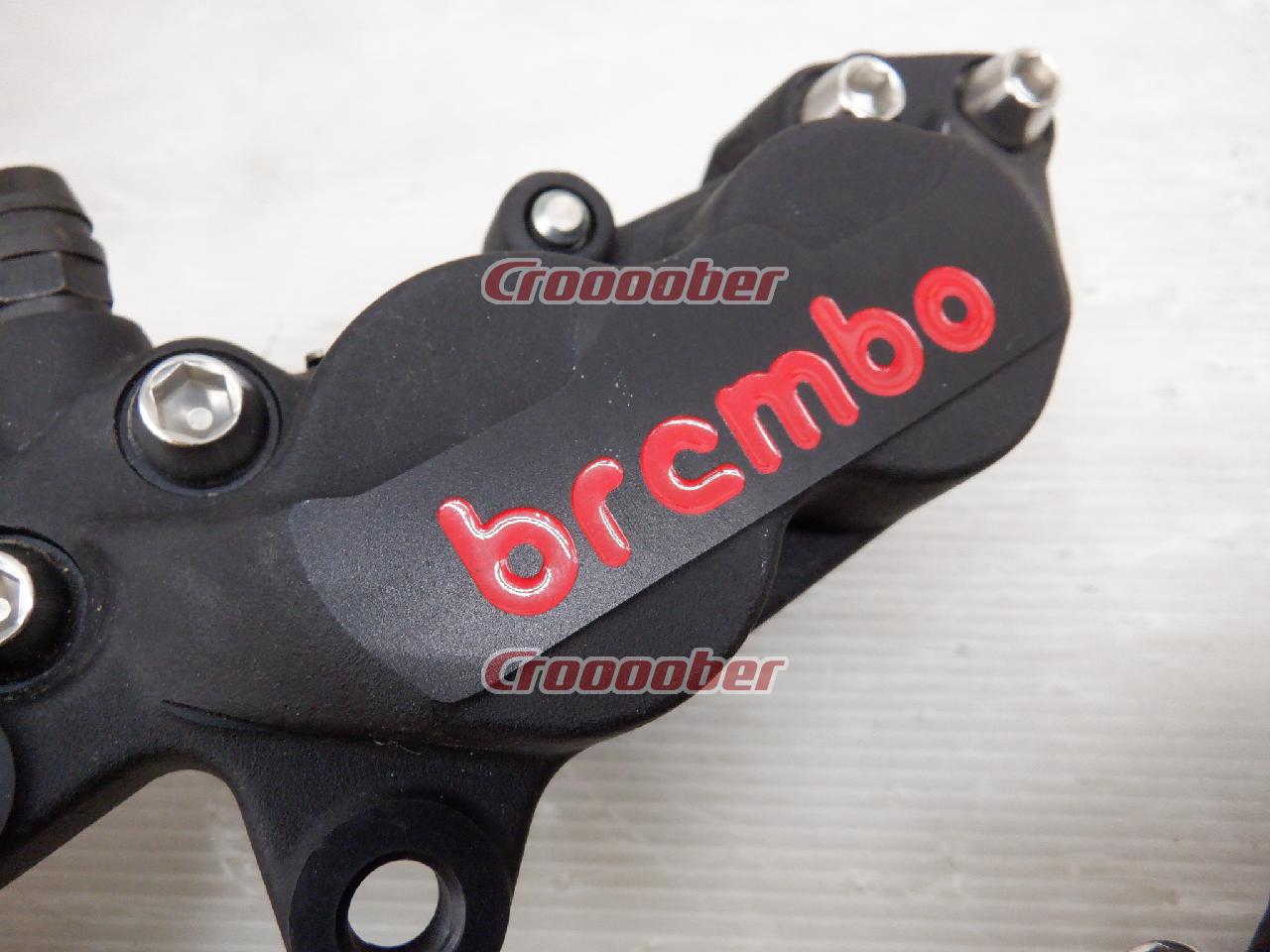 Brembo(ブレンボ) 4ポットキャリパー 40ｍｍ ブラック 左右セット