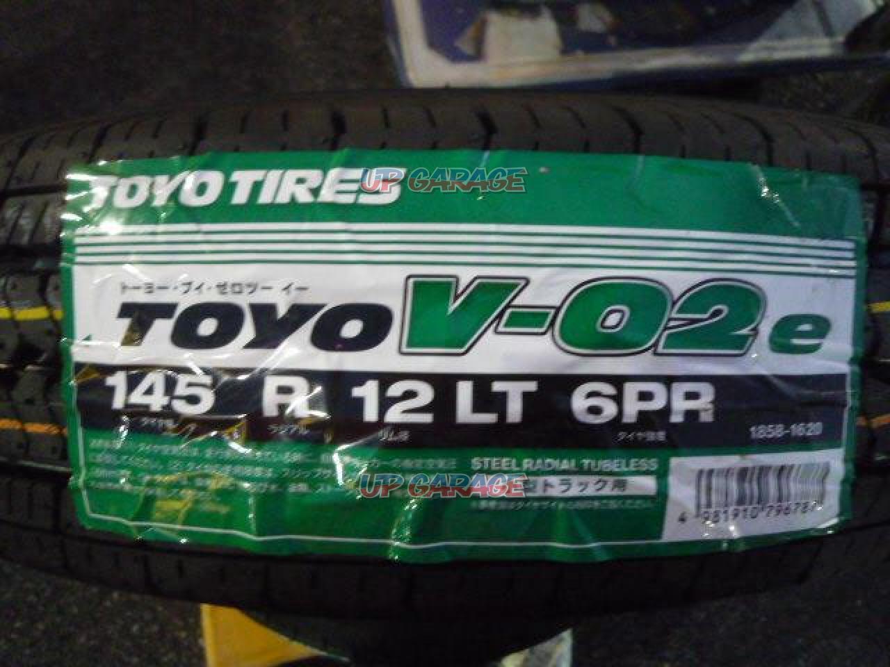 TOYO V02e 145R12 6PR サマータイヤ LT バン 4本セット - 2