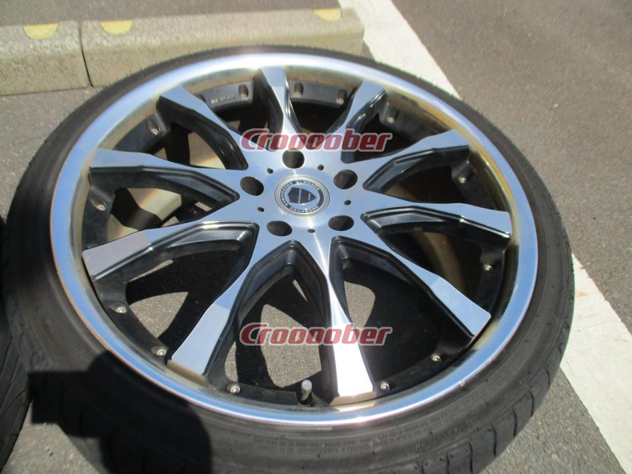 Work SCHWERT SC2 Black Clear Cut + ATR SPORT 20 Inches Tire Wheel 