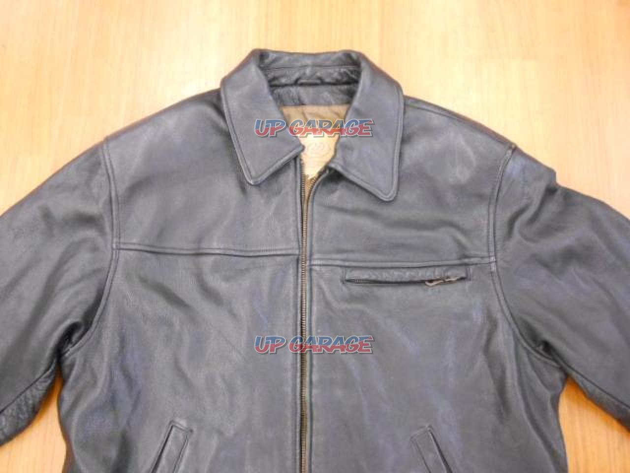 Georgetown leather design on sale jacket