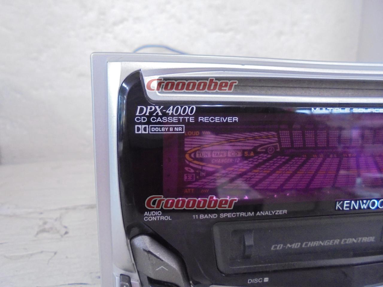 Kenwood DPX-4000 | CD+Cassettes | Croooober