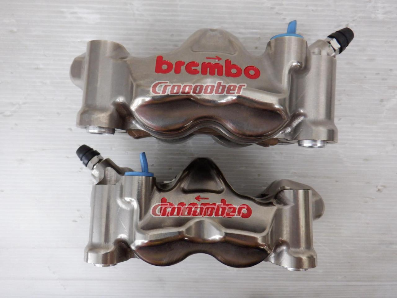 Brembo CNC削り出し GP4RXラジアルブレーキキャリパー ニッケルコート 