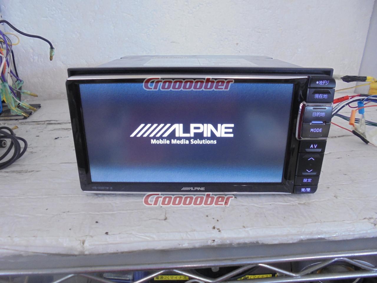 ALPINE VIE-X007W-B | Memory Navigation(digital) | Croooober