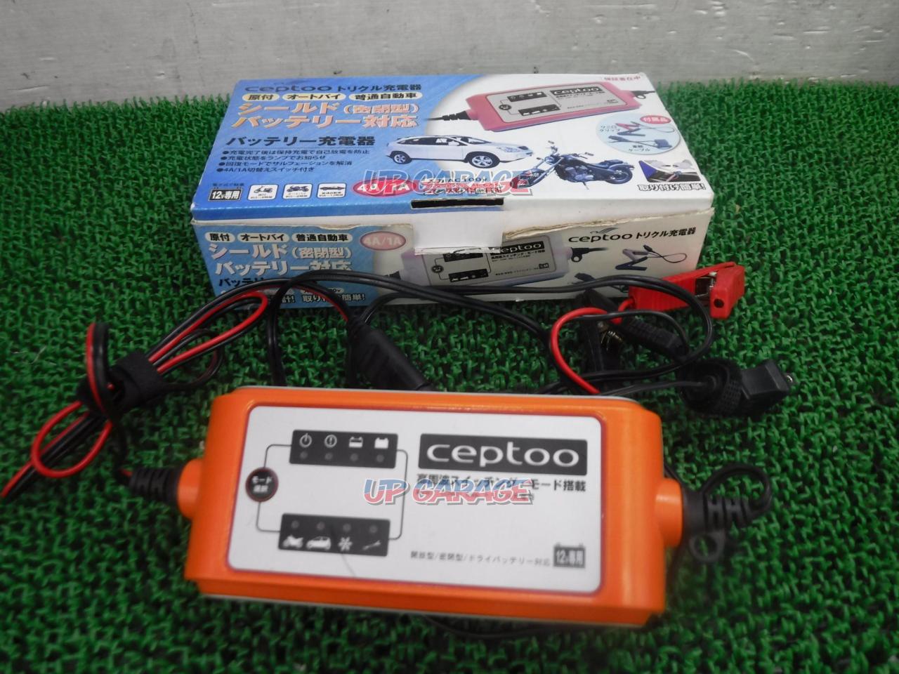 Ceptoo バッテリー充電器 Cch401 車両ケーブル欠品 メンテナンス 工具 メンテナンス 二輪 パーツの通販なら Croooober クルーバー