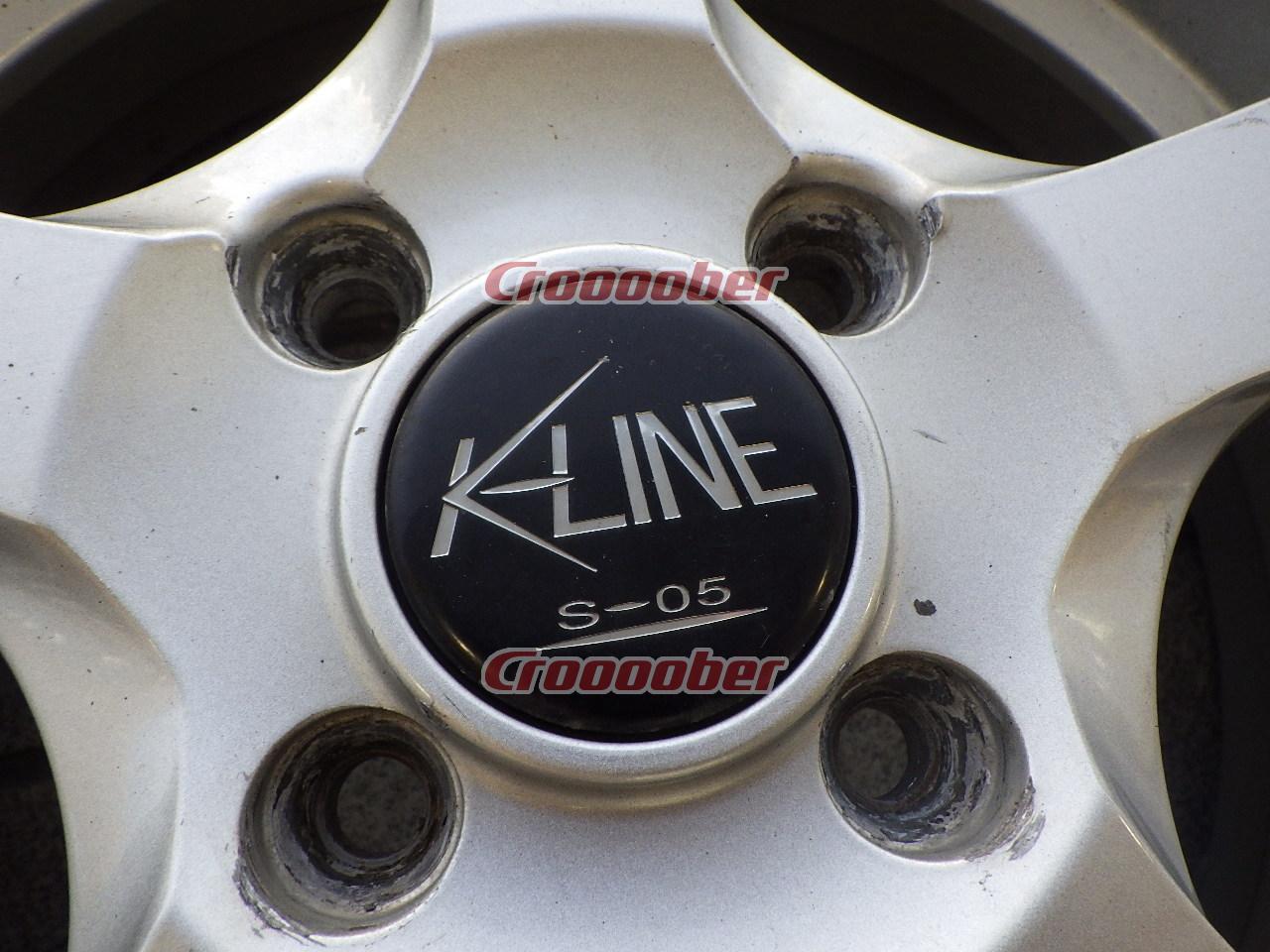 メーカー不明 K-LINE S-05 5本スポーク シルバー | アルミホイール 13 