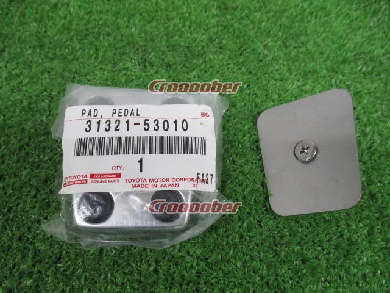 Toyota Camry Corolla Echo FjCruiser Clutch Pedal Pad Genuine Parts 31321-52010-1 