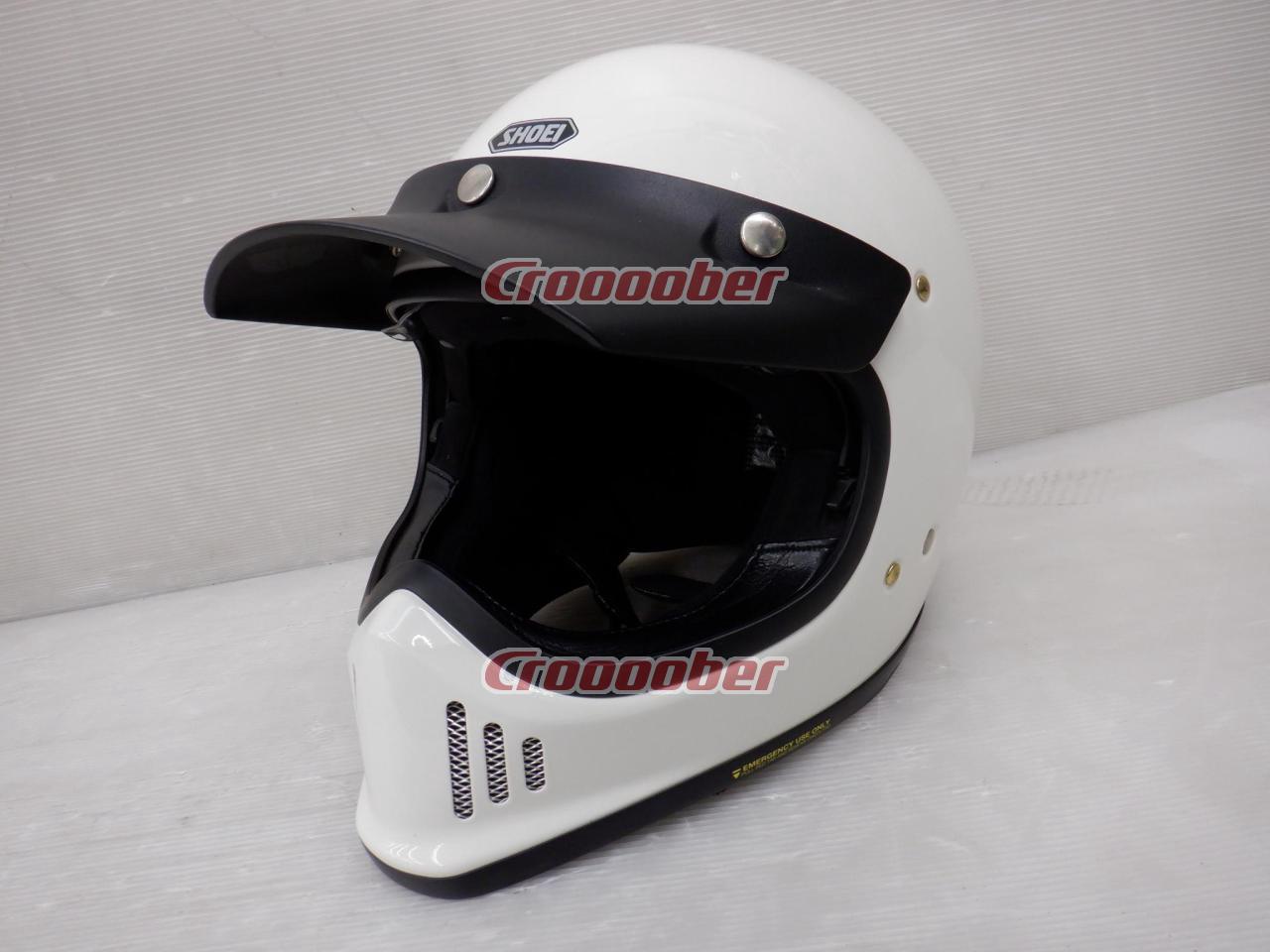 SHOEI EX-ZERO バイザー付き Mサイズ(57cm) | ヘルメット オフロードメット(二輪)パーツの通販なら |  Croooober(クルーバー)